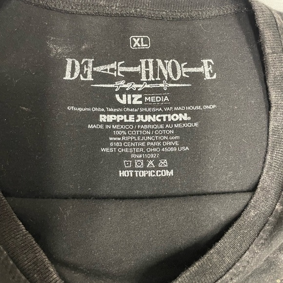 Death Note Anime‎ T Shirt men’s size XL - Picture 2 of 2